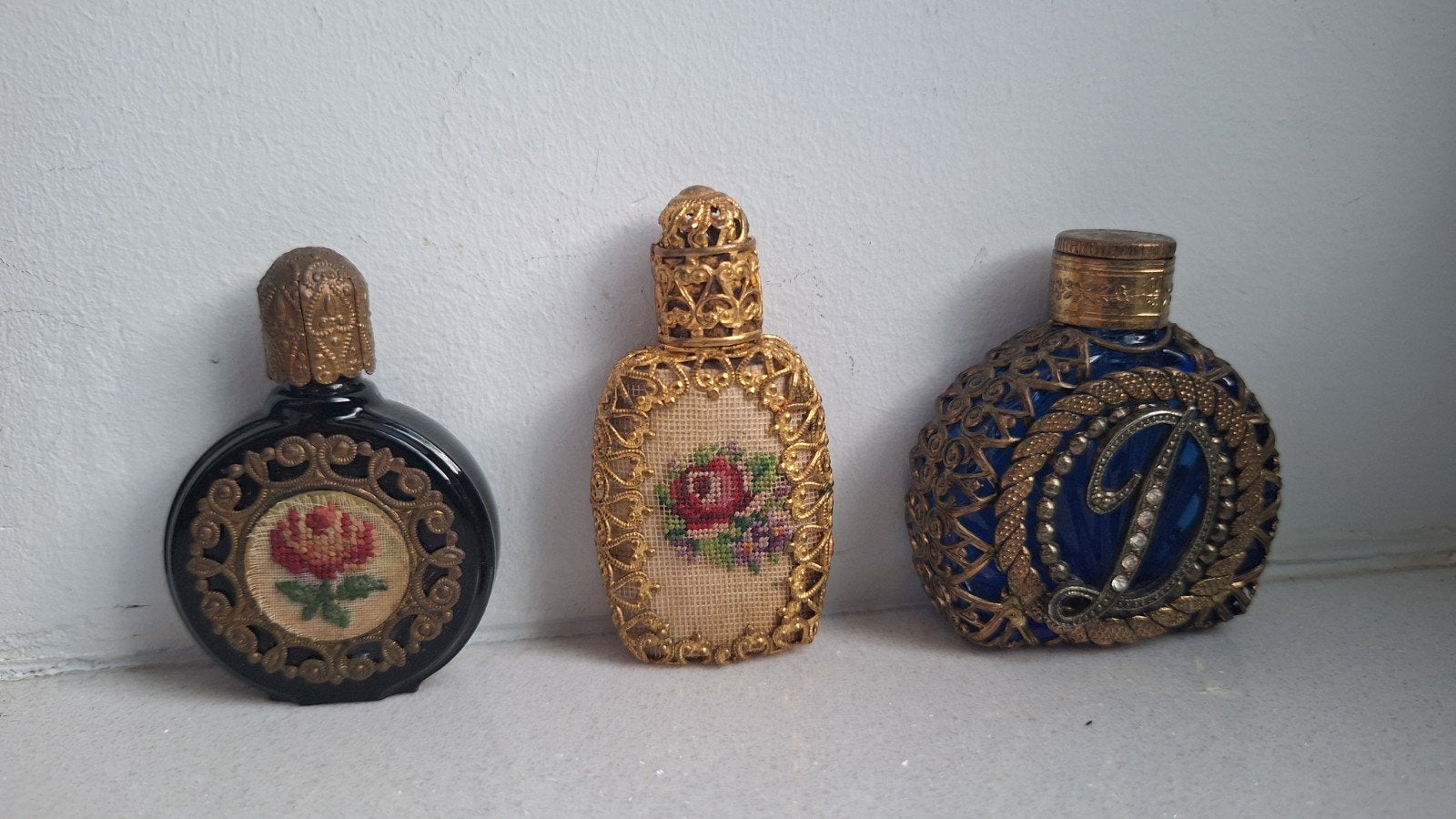 Vintage parfumflesje 1920, Verzamelen, Parfumverzamelingen, Ophalen of Verzenden, Parfumfles