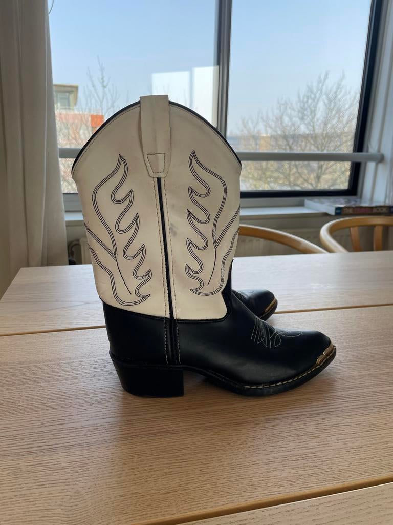 Leuke cowboylaarsjes (maat 36), Kleding | Dames, Schoenen, Zwart, Lage of Enkellaarzen, Ophalen of Verzenden, Gedragen
