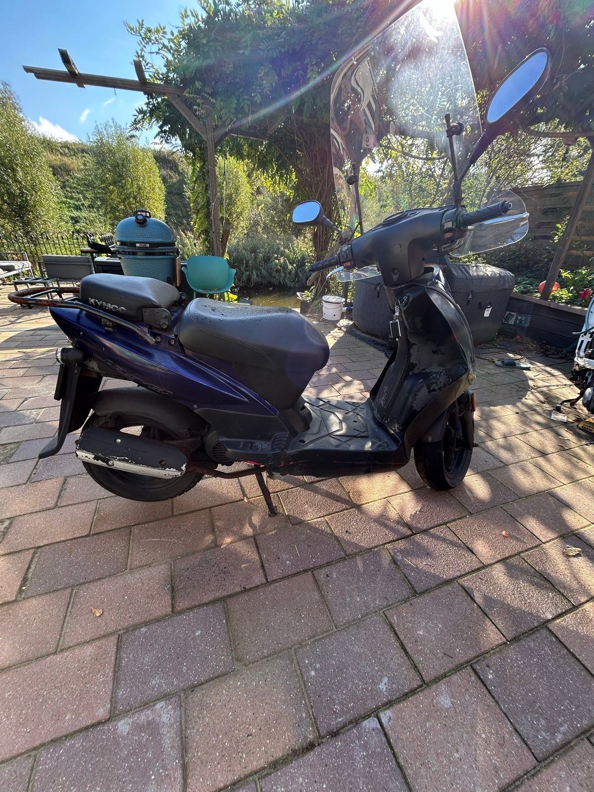Kymco Agility 50 Scooter - Opknapper, Fietsen en Brommers, Ophalen, Gebruikt, Benzine, Agility