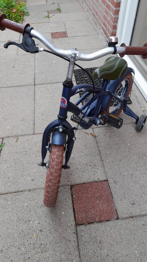 Kinderfiets, Ophalen, Gebruikt, Minder dan 16 inch, Zijwieltjes