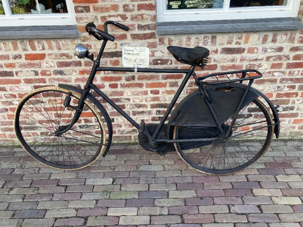 Aangeboden :  Originele UNION Herenfiets uit 1950., 59 cm of meer, Ophalen, Terugtraprem, Jaren '50