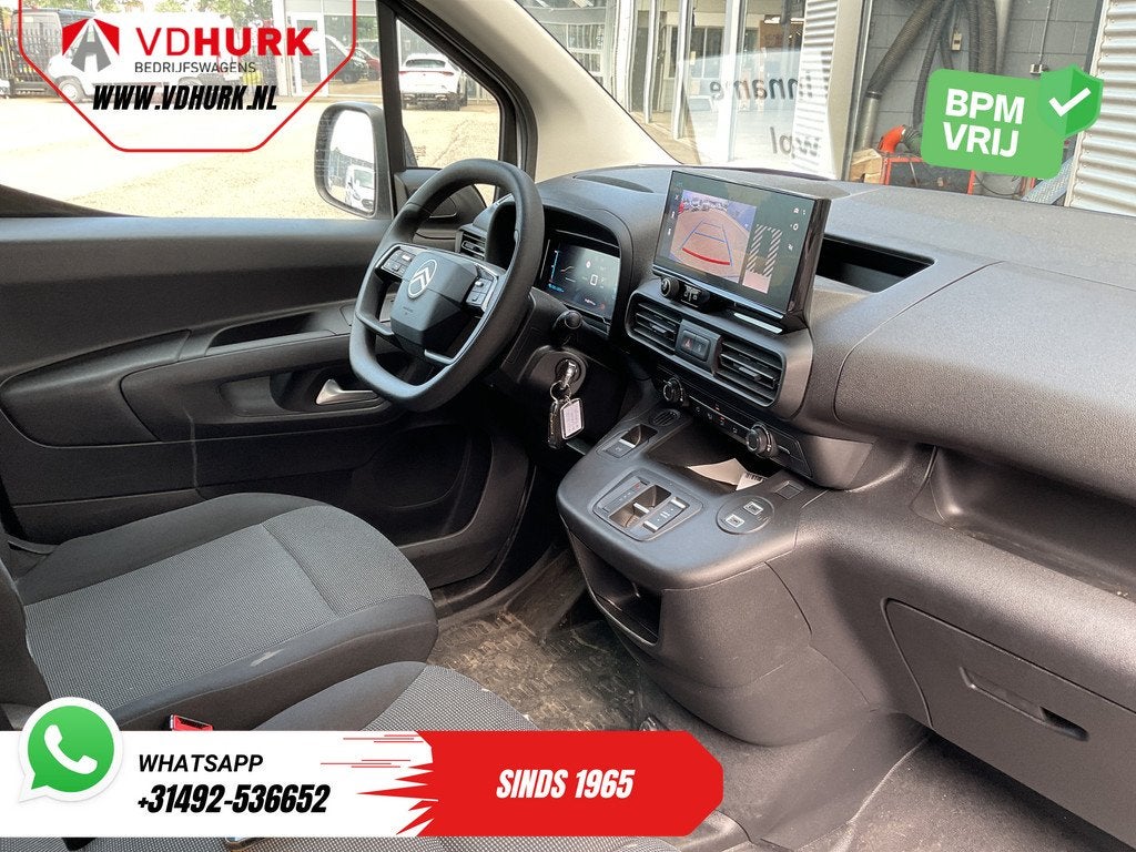Citroën E-Berlingo 50 kWh 345 km WLTP L2 Carplay/ Snellader, Gebruikt, Citroën, Wit, Origineel Nederlands