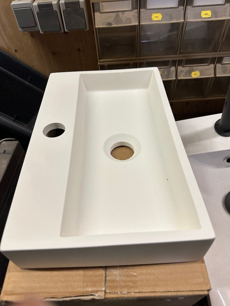 Toiletfontein Solid Surface Mat Wit 34,5x23,5x7 cm, Ophalen, Overige typen, Info@dealplein.nl, Dealplein