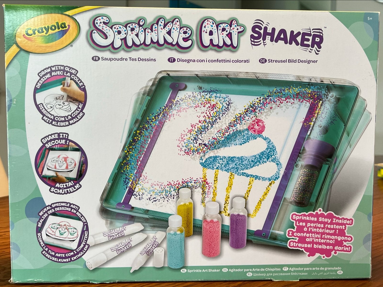 Crayola Sprinkle Art Shaker - Creatief knutselplezier, Ophalen, Zo goed als nieuw, Knutselen