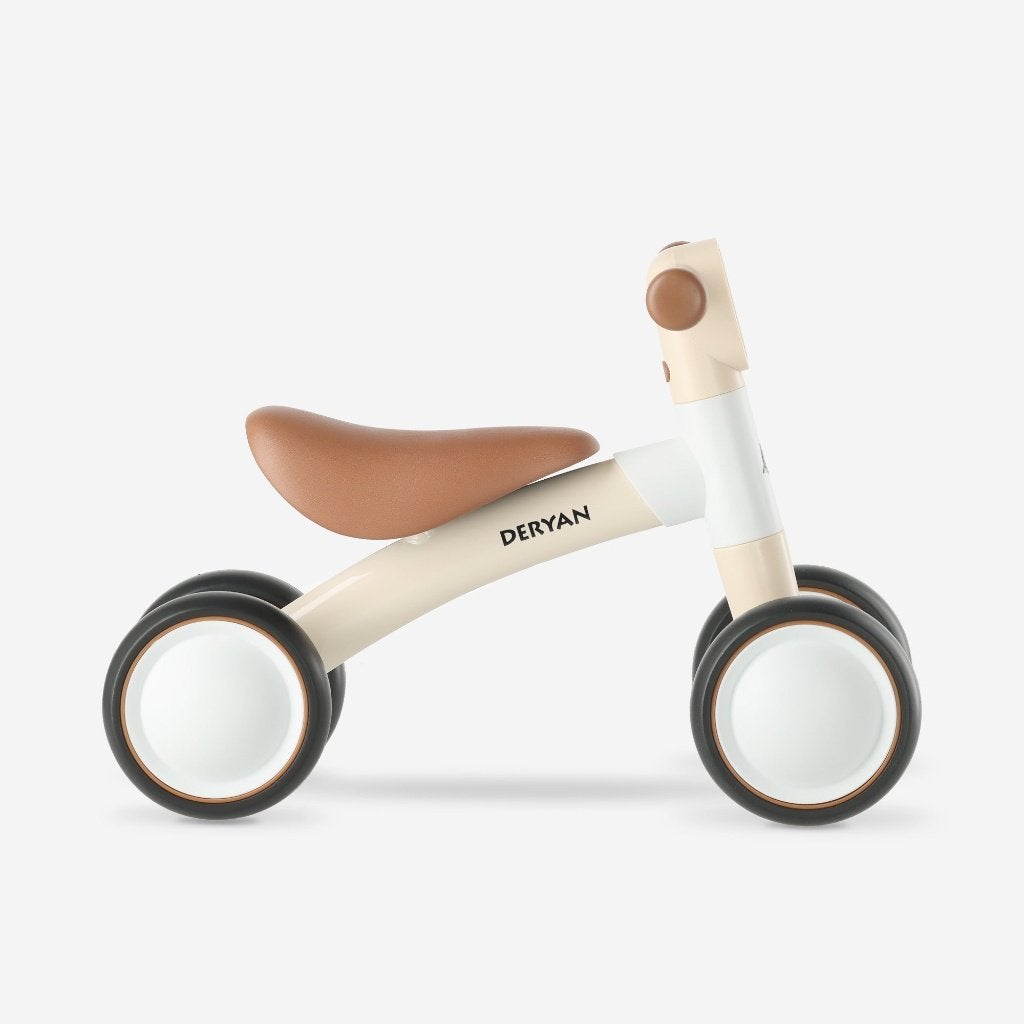 DERYAN Milo loopfiets Cream | 4 wielen, verstelbaar, Ophalen, Loopfiets, Zo goed als nieuw, Marithaime 8, 6662 WD Elst, Nederland