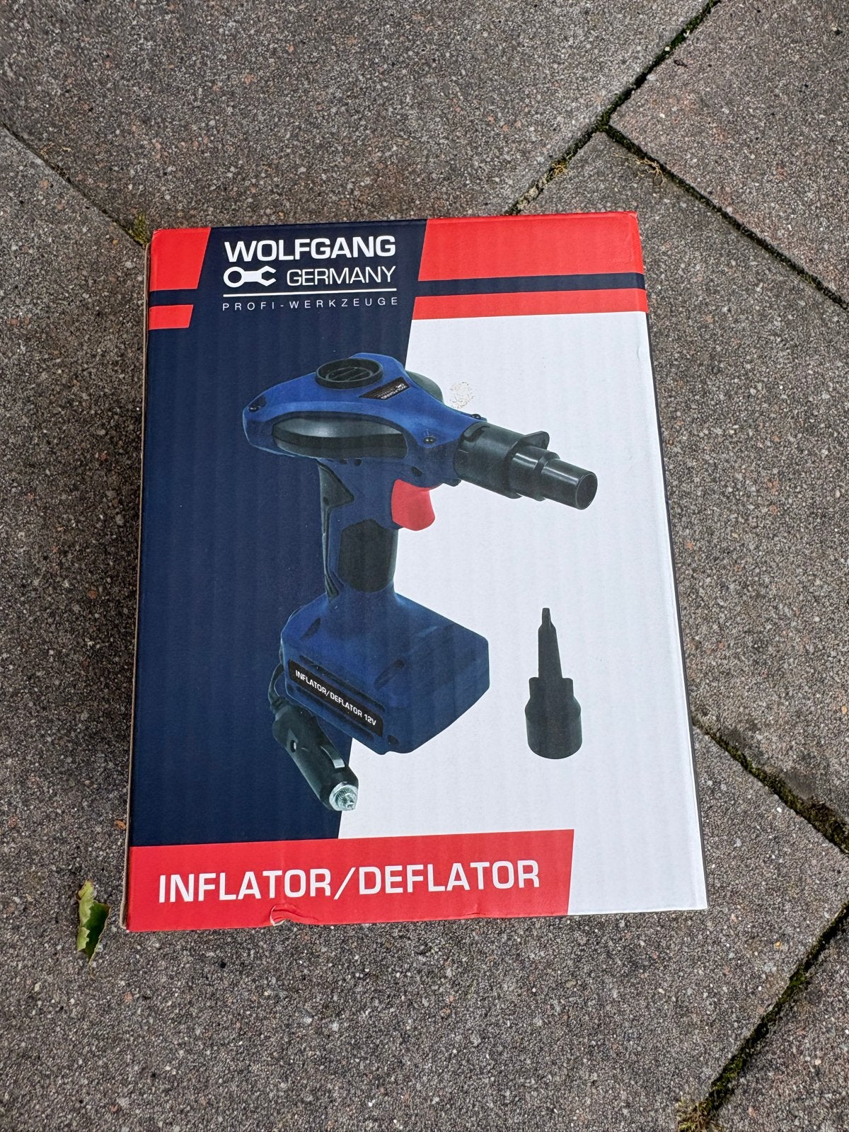 Wolfgang Germany Inflator/Deflator 12V, Ophalen, Nieuw, Minder dan 200 liter/min, Minder dan 6 bar