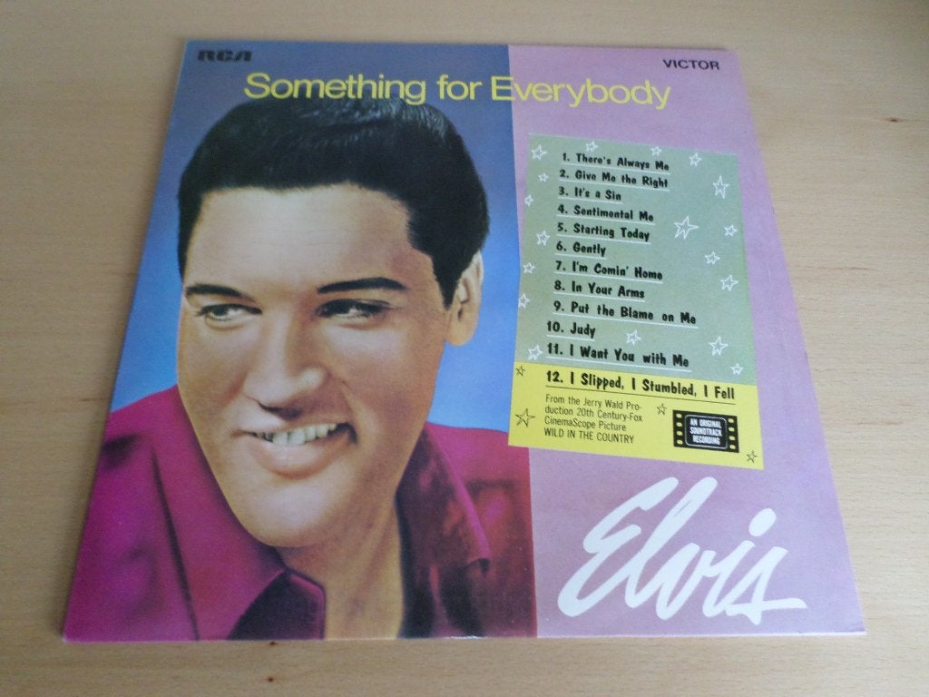Elvis Presley - Something For Everybody LP, LP, Ophalen of Verzenden, Zo goed als nieuw, Inclusief binnenhoes