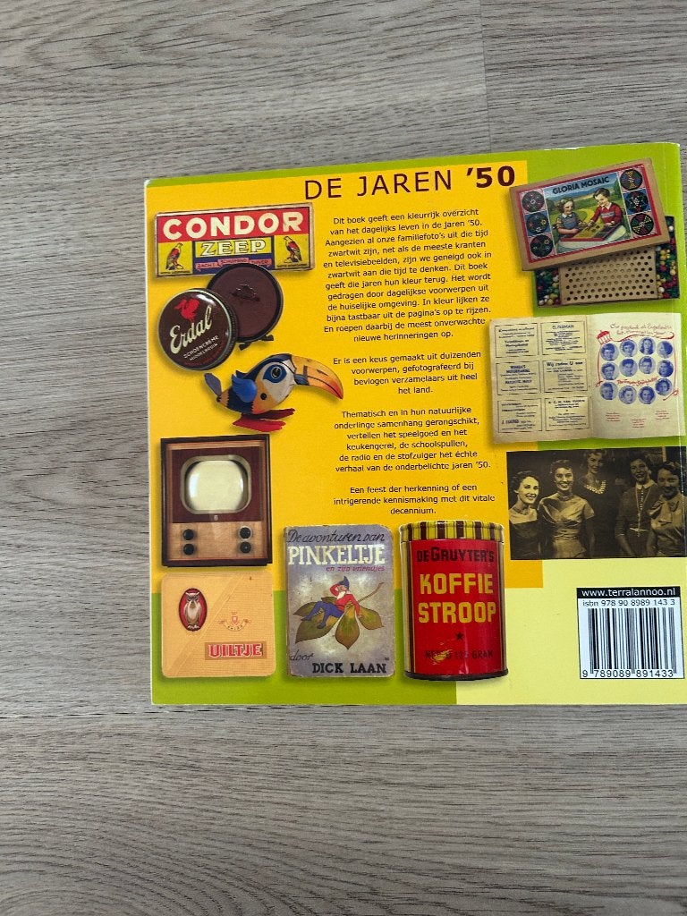 Boek de jaren 50, Ophalen of Verzenden, 19e eeuw, Zo goed als nieuw, Jack Botermans en Wim van Grinsven