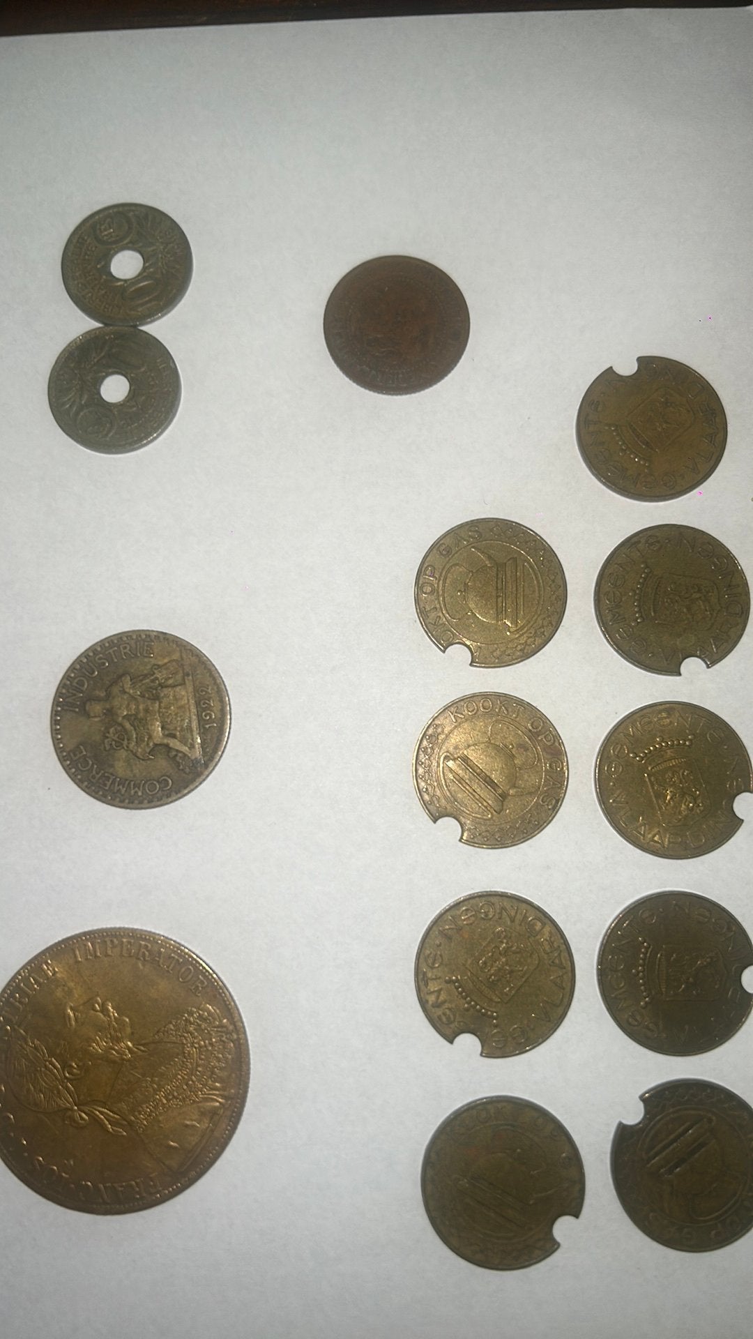 oude muntjes, Ophalen of Verzenden, Overige landen