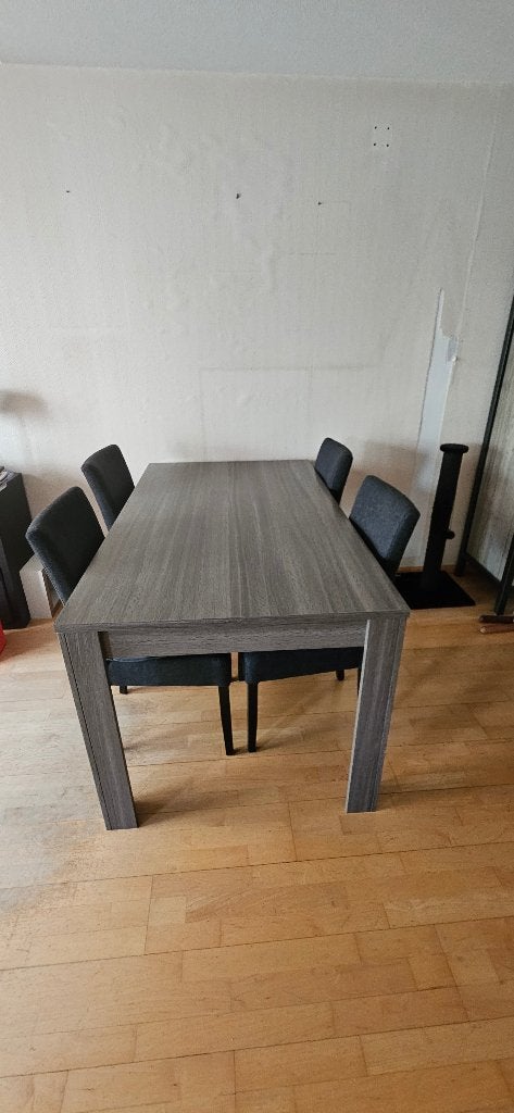 Eettafel en tv-meubel, Huis en Inrichting, Tafels | Eettafels, Ophalen, Zo goed als nieuw, Rechthoekig, 50 tot 100 cm