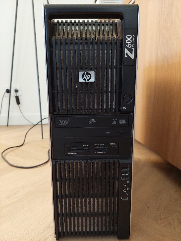 HP Z600 Werkstation 64 bit 24GB Ram Xenon E5630 2,53GHz, Ophalen, Gebruikt, 2 tot 3 Ghz, Intel Xeon