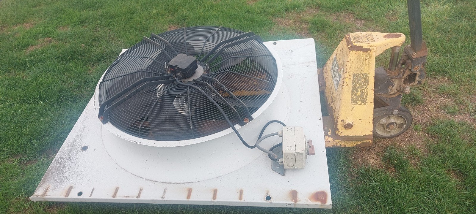 ventilatoren, Ophalen, Gebruikt