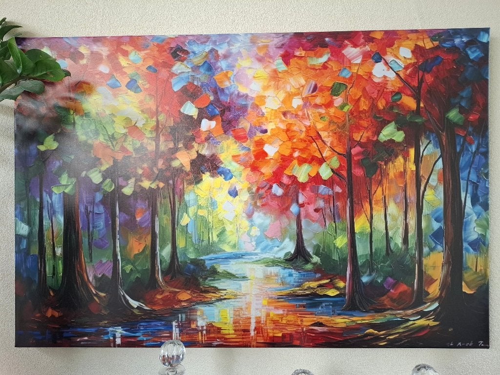 CANVAS SCHILDERIJ, 120 X 80 CM, Huis en Inrichting, Woonaccessoires | Schilderijen, Tekeningen en Foto's, Ophalen, Zo goed als nieuw