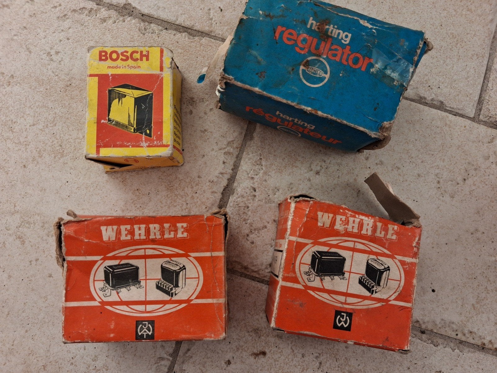 4x NOS Spanningsregelaar - Harting, Bosch, Wehrle, Ophalen of Verzenden, Nieuw, Universele onderdelen