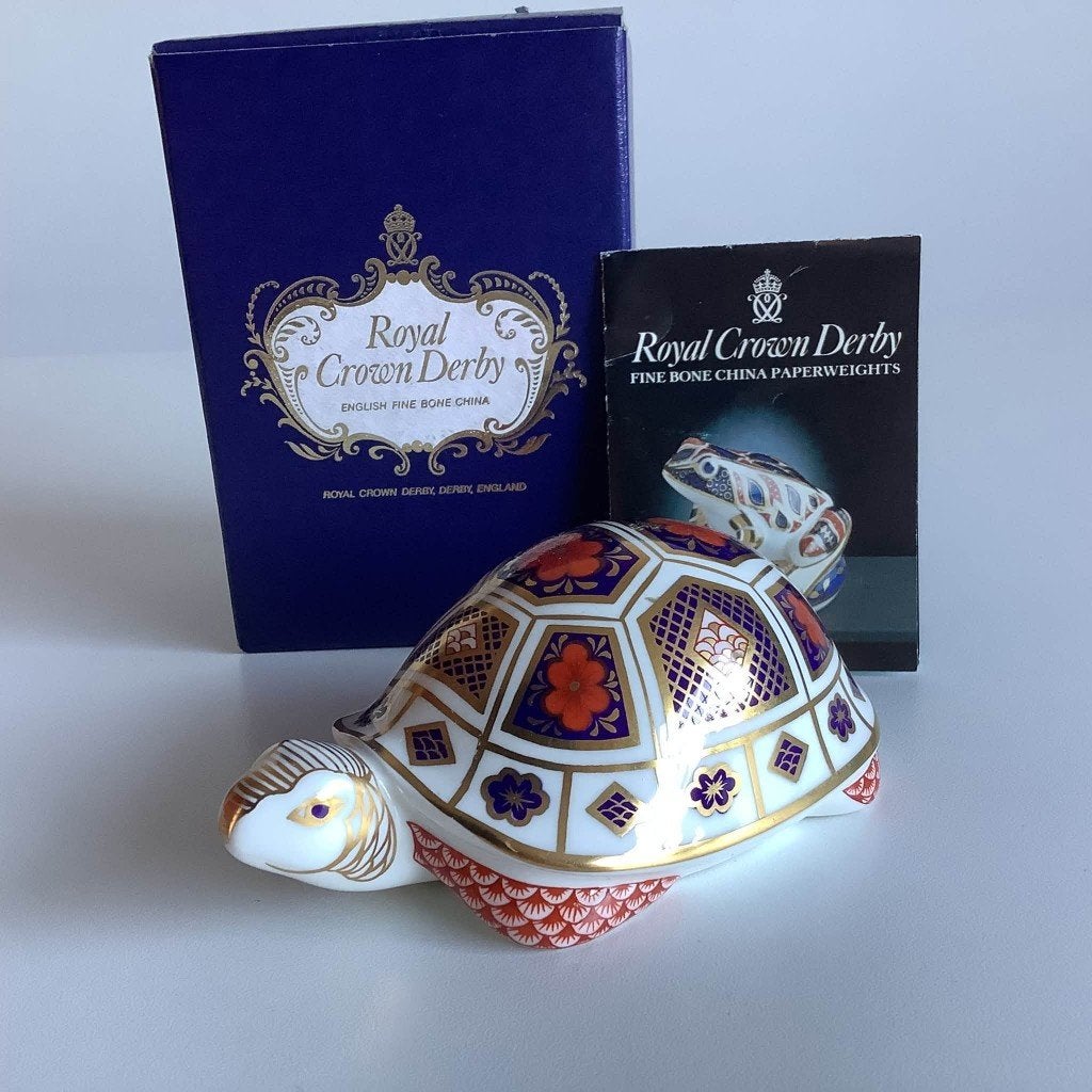 Royal Crown Derby Imari paperweight / presse-papier 1984, Ophalen of Verzenden