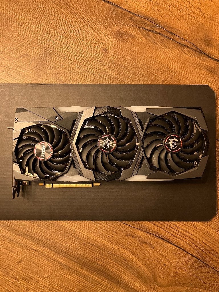 NVIDIA GeForce RTX 2080 Ti MSI Gaming X Trio 11GB videokaart, PCI-Express 3, GDDR6, Ophalen of Verzenden, Zo goed als nieuw