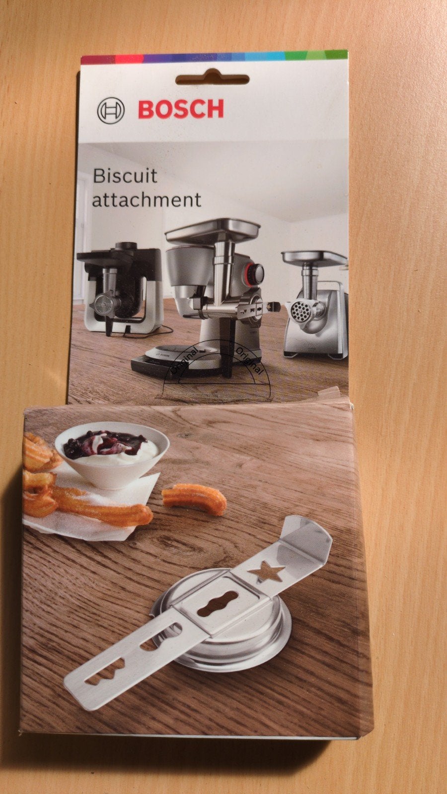 Bosch Koekjesopzetstuk MUZ9SV1 voor keukenmachine, Ophalen of Verzenden, Nieuw
