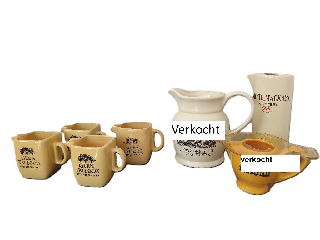 Diverse whisky waterkannen., Overige materialen, Overige typen, Ophalen of Verzenden, Zo goed als nieuw