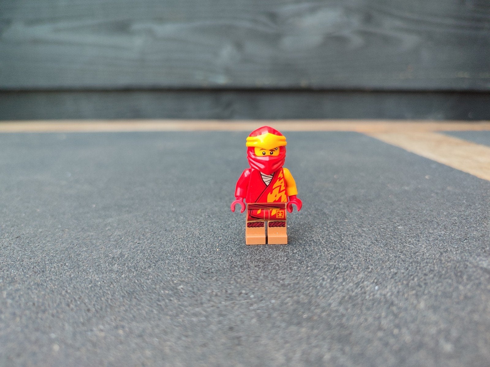LEGO Ninjago - Kai core njo0745 minifiguur beschadigd, Ophalen of Verzenden, Zo goed als nieuw
