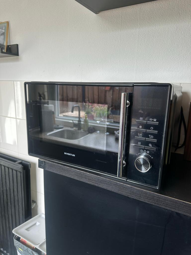 Zo goed als nieuwe Inventum combi oven/magnetron, Ophalen, Combimagnetron, Grill, Zo goed als nieuw