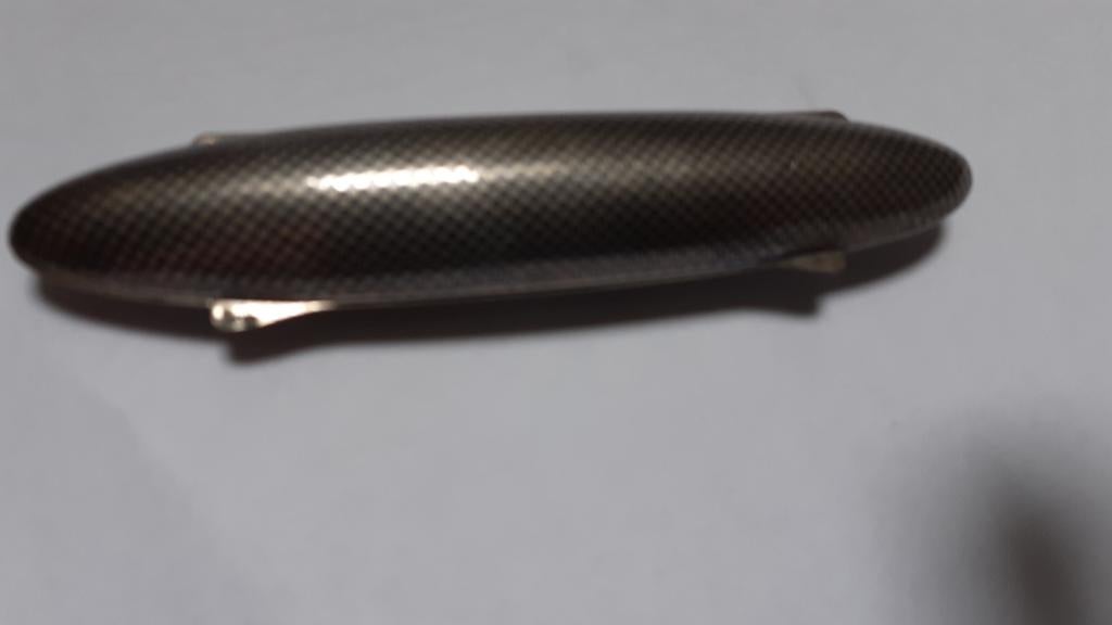 Zilveren gemerkt 800 etui/doosje voor sigaar, Verzenden, Zilver