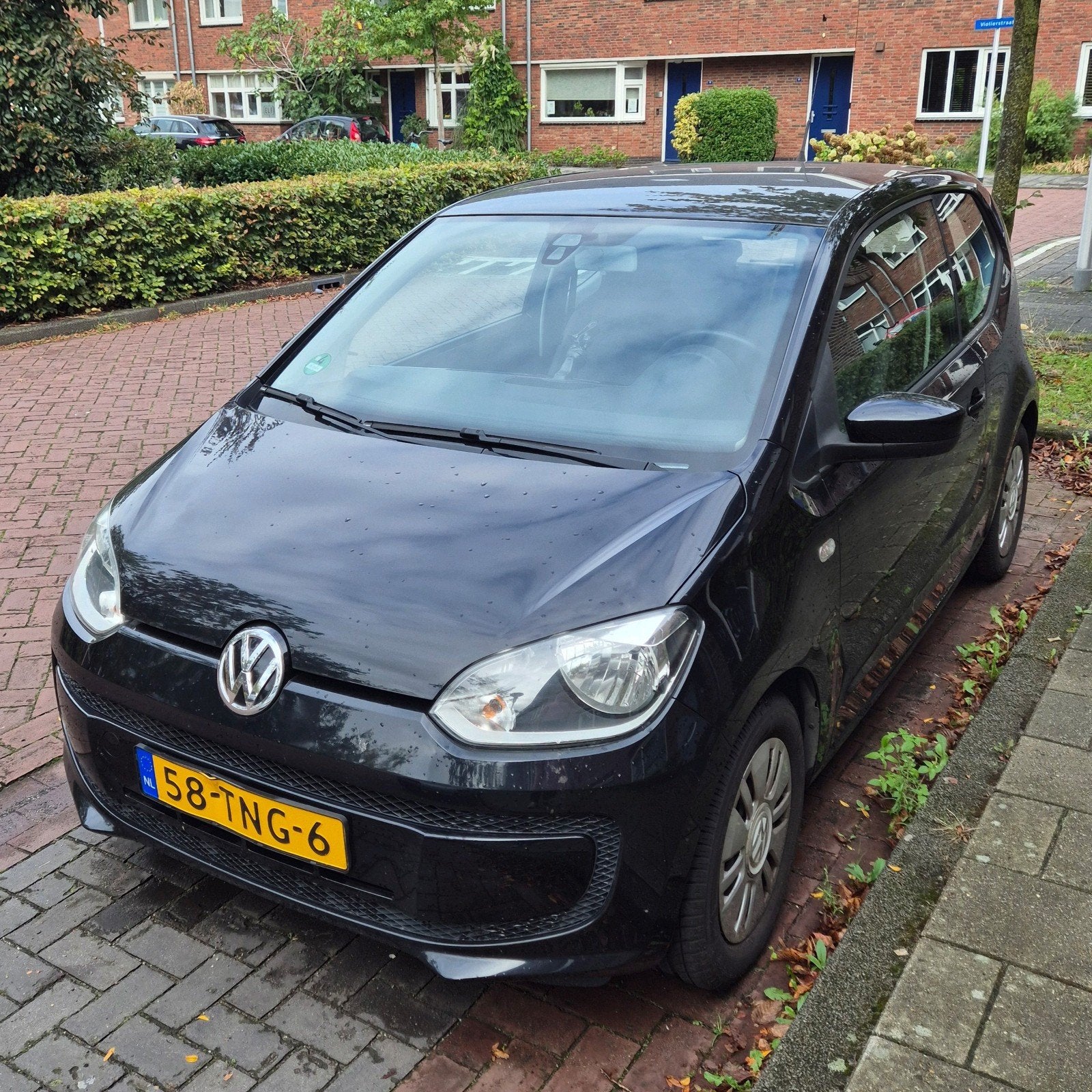 Volkswagen up! 1.0 44KW 2012 Zwart, Voorwielaandrijving, Up!, 840 kg, 4 stoelen