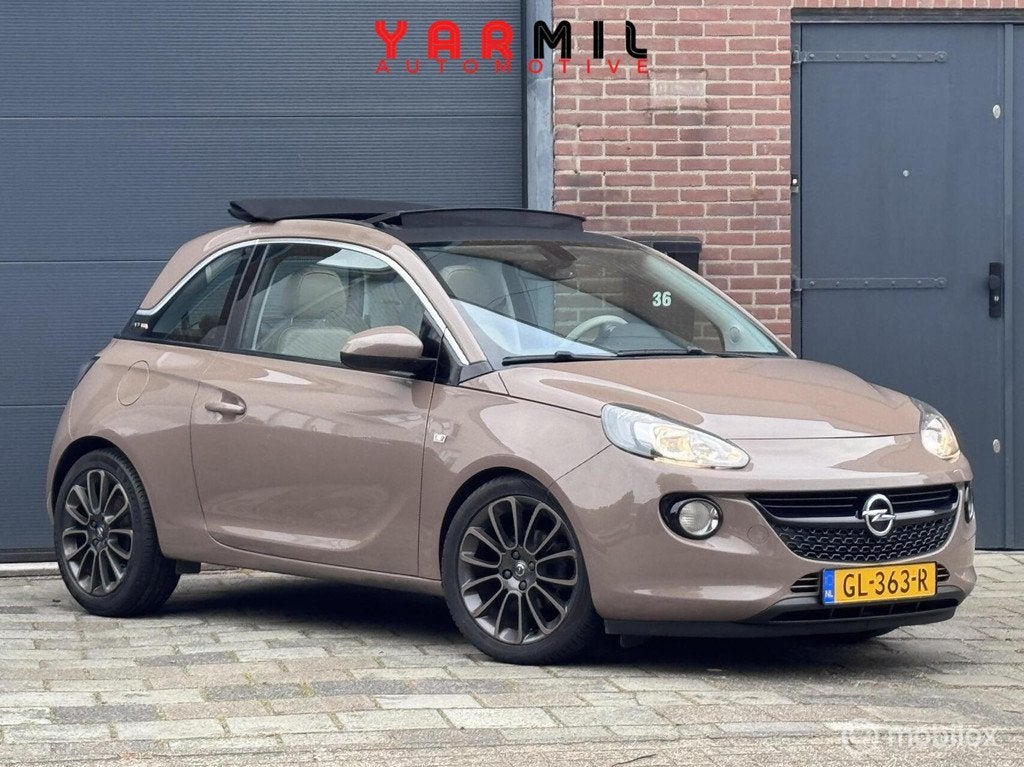 Opel ADAM 1.0 Turbo Rocks Favourite CABRIO NAP LEDER ZOMERS, Auto's, Opel, Bedrijf, Te koop, ADAM, ABS, Airbags, Airconditioning