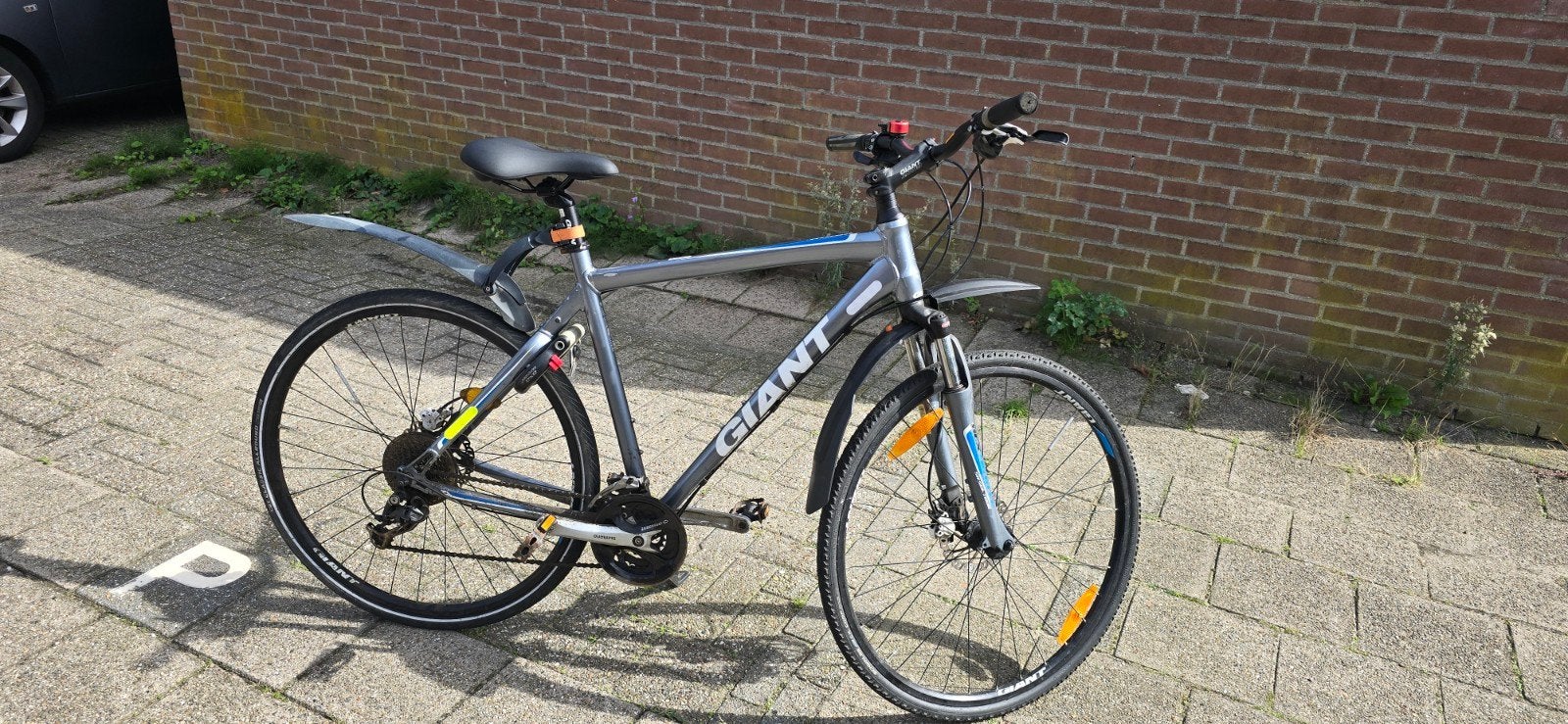 Te koop Giant sporttoerfiets mountainbike, Ophalen, Giant, Meer dan 20 versnellingen, 53 tot 56 cm
