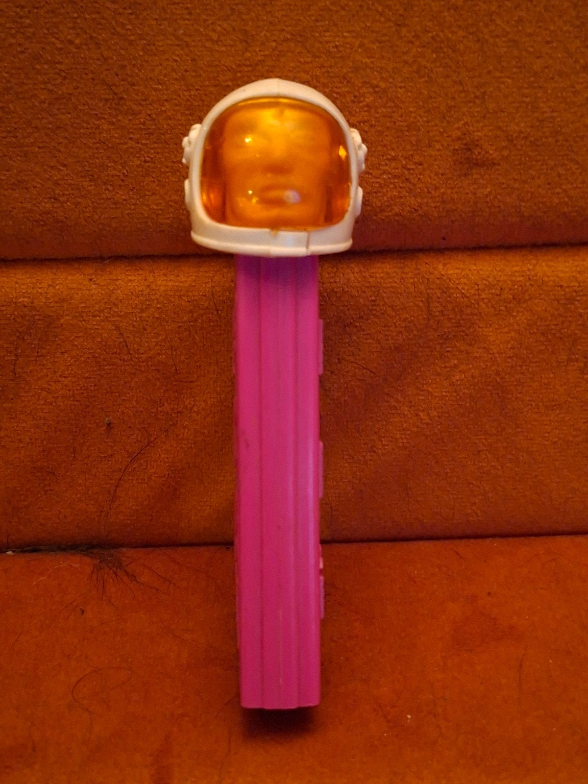 Vintage PEZ Astronaut Dispenser - Roze, Ophalen, Gebruikt