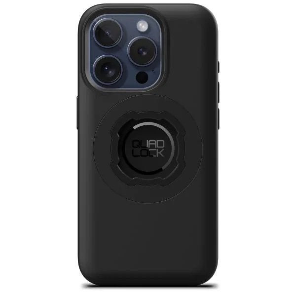 Quadlock case + regen poncho (iPhone 15 pro), Zwart, Quad Lock, Hoesje of Tasje, Ophalen of Verzenden