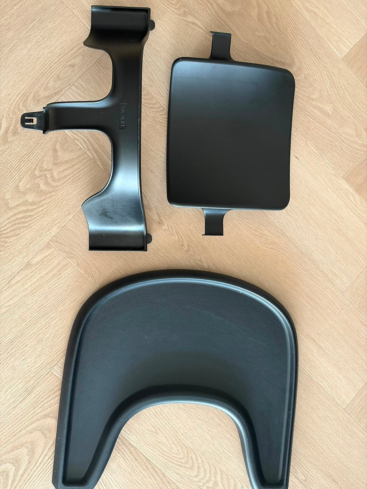 Stokke Babyset + Tafelblad voor Tripp Trapp, Kinderen en Baby's, Kinderstoelen, Ophalen, Zo goed als nieuw, Meegroeistoel, Afneembaar eetblad