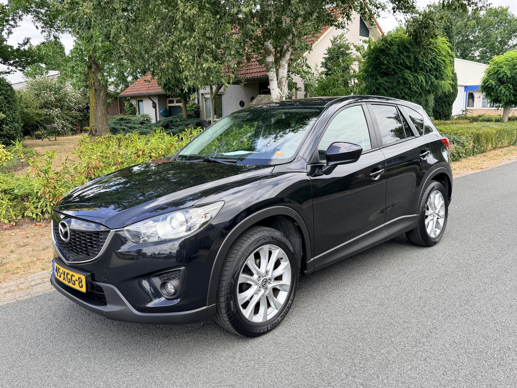 Mazda CX-5 2.0 16V 165PK 2WD Xenon•Nav•Trekhaak, Voorwielaandrijving, Euro 5, Zwart, 4 cilinders
