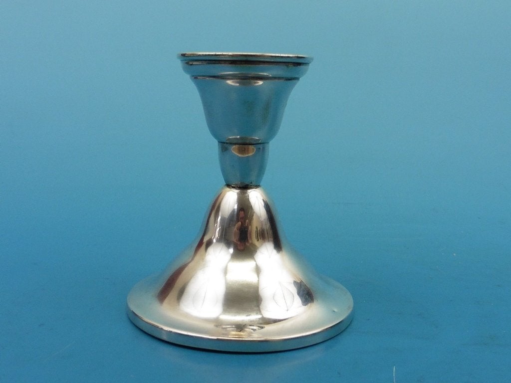 Zilveren kandelaar                                      Z151, Ophalen of Verzenden, Zilver