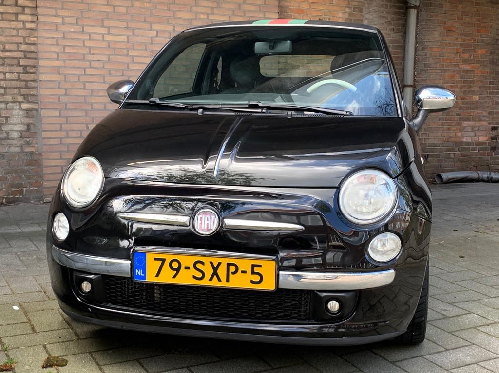 Fiat 500 C 0.9 TwinAir by Gucci|117000KM|Automaat|Climate Co, Auto's, Fiat, Euro 5, 86 pk, Gebruikt, Cabriolet