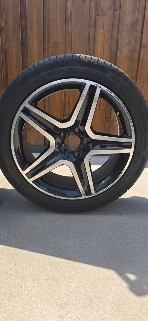 A45 amg banden en velgen, Auto-onderdelen, Banden en Velgen, Ophalen of Verzenden, 19 inch, Zomerbanden, Banden en Velgen