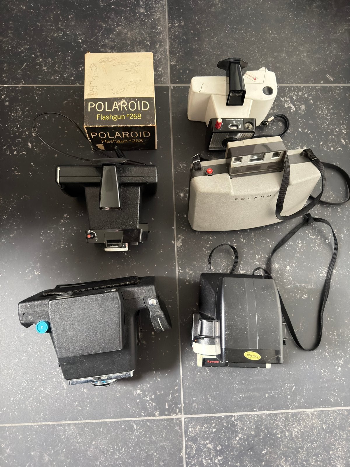 4 Polaroid Camera's en 1x Keystone camera, Ophalen of Verzenden, Gebruikt, Polaroid, Polaroid