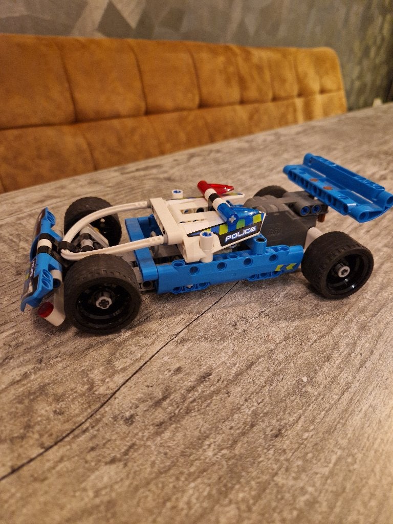 Lego Technic Politie Achtervolgingsauto (42091), Lego, Inclusief instructies, Ophalen of Verzenden, Zo goed als nieuw