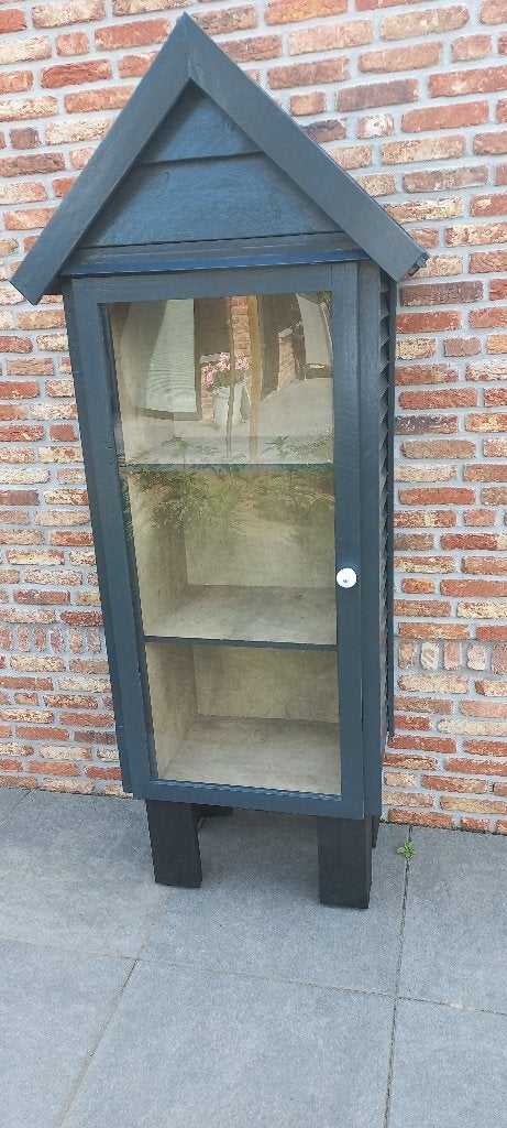 Verkoopkast - boekenkast - weggeefkast - NIEUW, Ophalen, Met deur(en), Nieuw, 50 tot 100 cm