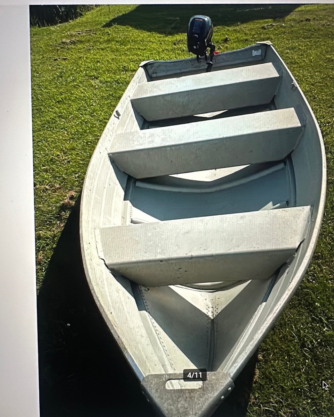 Quicksilver 355, Watersport en Boten, Vis- en Consoleboten, Ophalen, Zo goed als nieuw, Quicksilver