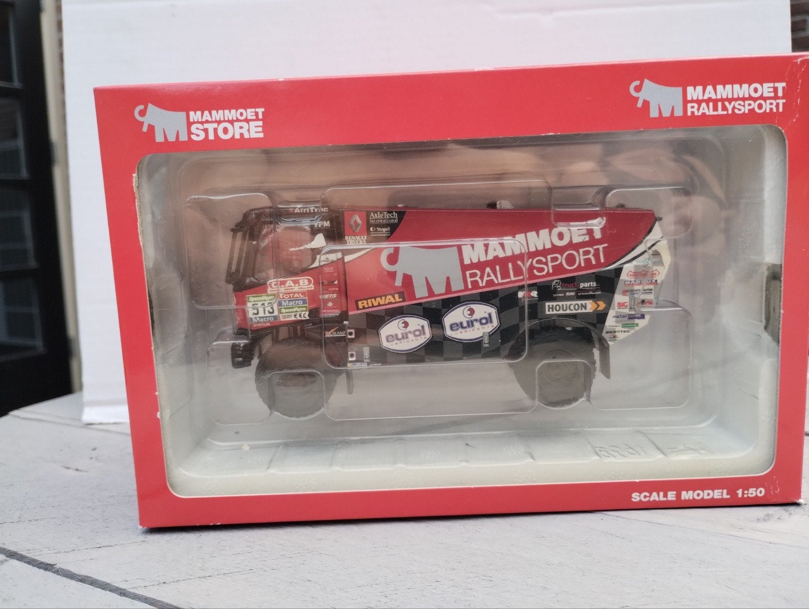 te koop Renault Dakar rally truck team mammoet, Ophalen of Verzenden, Nieuw, Bus of Vrachtwagen, Wsi