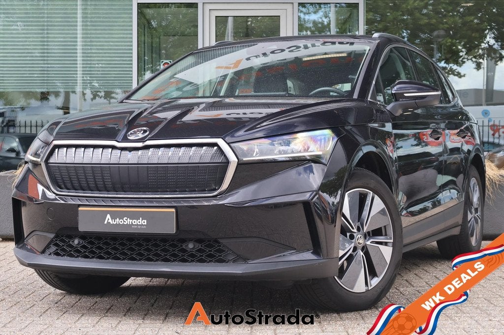 Skoda Enyaq Iv 60 180pk | Virtual | Navigatie | LED | Climat, Auto's, Skoda, Bedrijf, Te koop, Enyaq, ABS, Adaptive Cruise Control