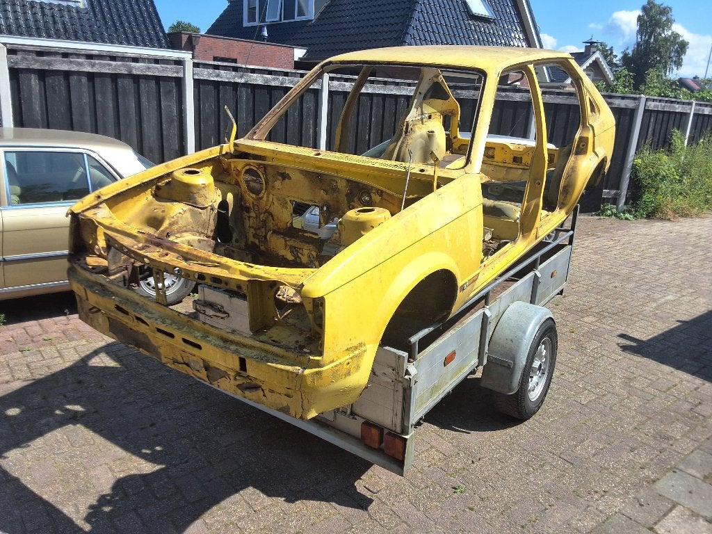 Carrosserie opel kadett, Ophalen, Opel, Spatbord