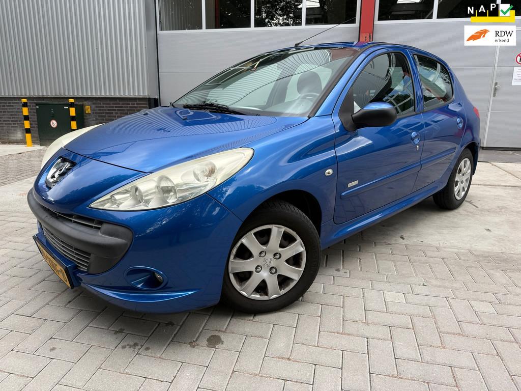 Peugeot 206 + 1.4 Millesim 200, 4 cilinders, Blauw, Origineel Nederlands, Bedrijf
