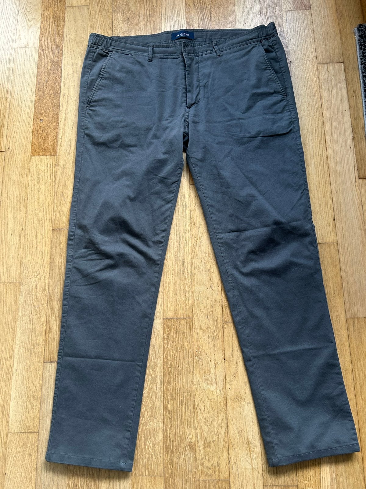 Mr Marvis The Storms Chino Broek Maat 36/L32, Kleding | Heren, Ophalen of Verzenden, Gedragen, Maat 52/54 (L), Grijs