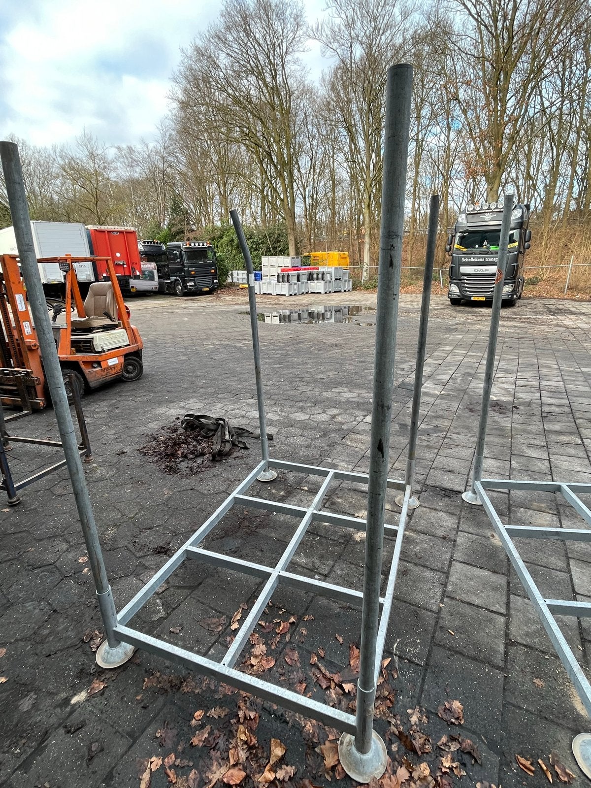 Stapelrekken / Opslagrekken - Gegalvaniseerd, Doe-het-zelf en Verbouw, Metalen, Ophalen