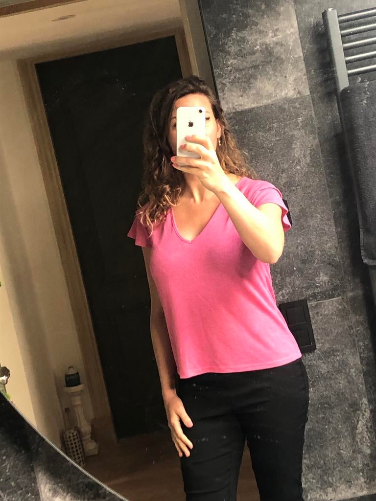 Roze T-shirt Vero Moda Maat S, Kleding | Dames, Ophalen of Verzenden, Korte mouw, Roze, Maat 36 (S)