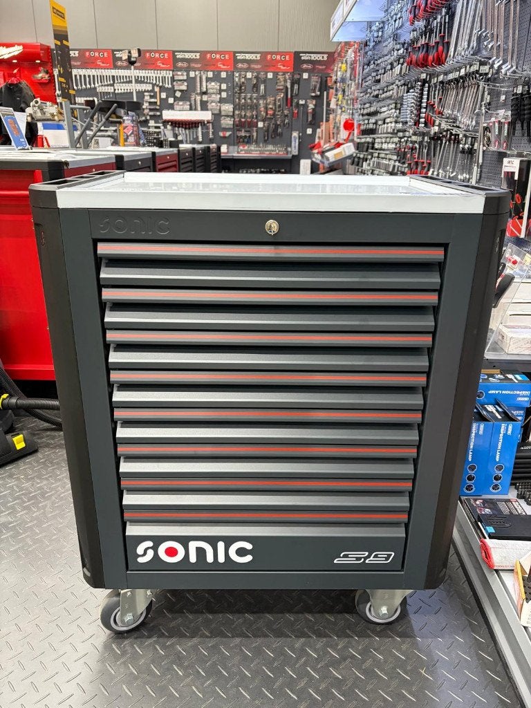 Sonic S9-Next gevulde gereedschapwagen 414-delig