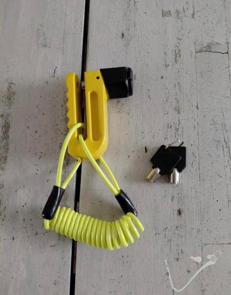 Schrijfremslot Voor Motor & Scooter, Motoren, Ophalen, Zo goed als nieuw