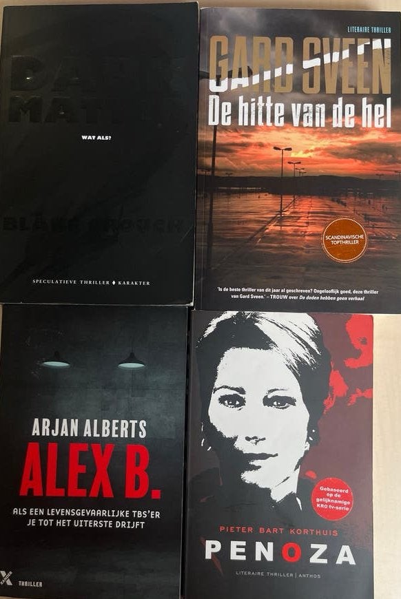 Thriller pakket, Arjan Alberts, Gard Sveen, Ophalen of Verzenden, Gelezen, Nederland
