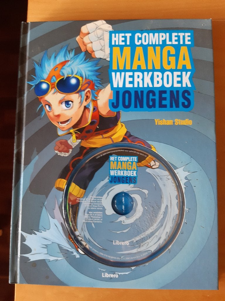Het complete Manga werkboek voor jongens, Hobby en Vrije tijd, Ophalen of Verzenden, Nieuw, Boek of Gids